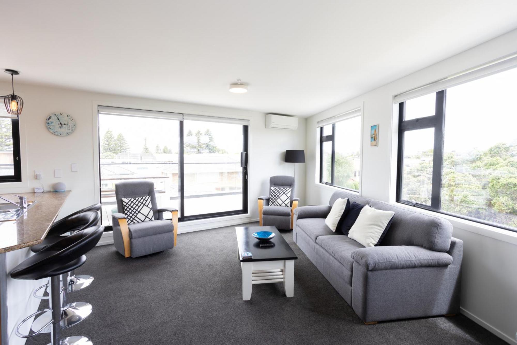 מאונט מאונגאנוי Belle Mer Beachfront Apartments - Self Serviced מראה חיצוני תמונה