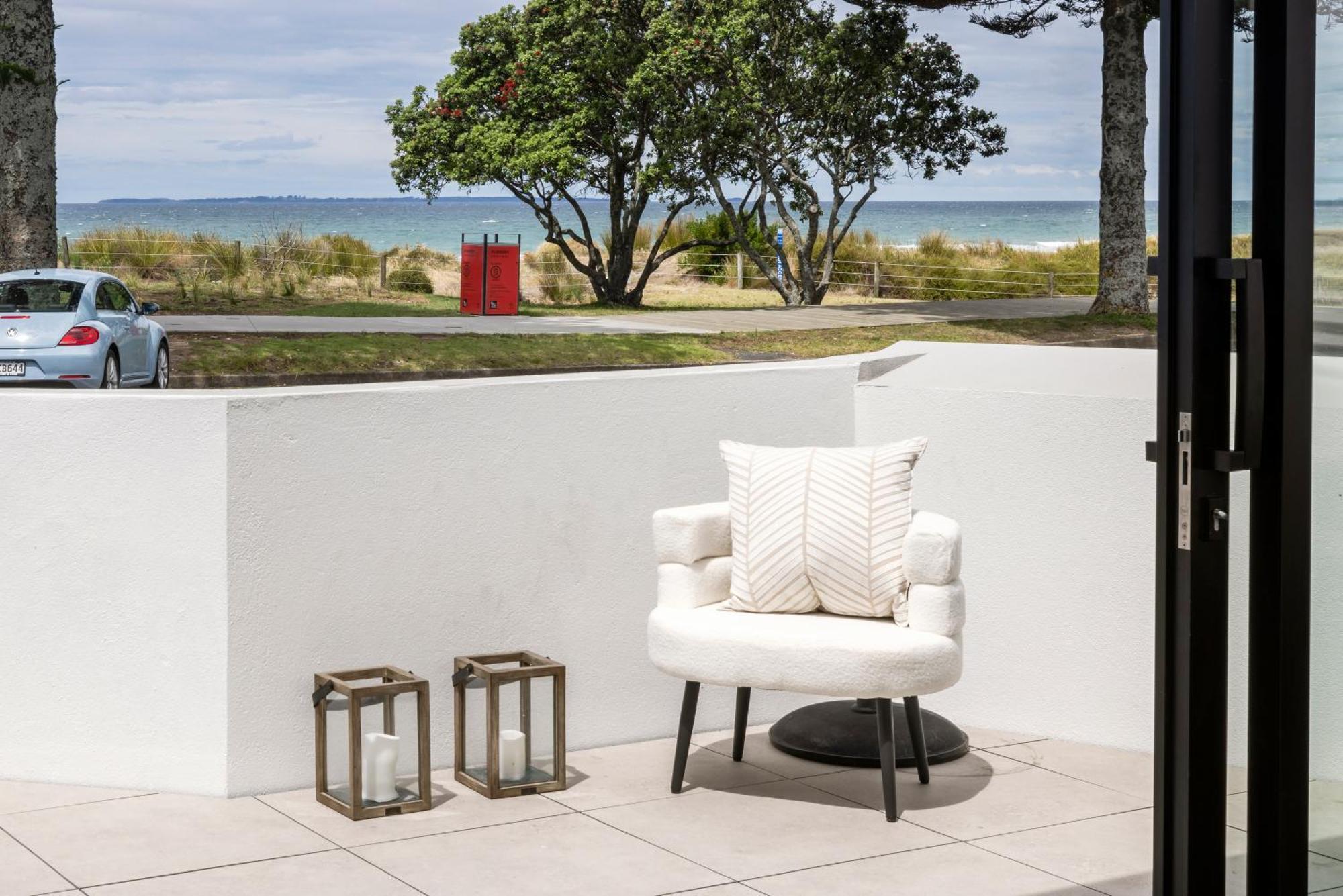 מאונט מאונגאנוי Belle Mer Beachfront Apartments - Self Serviced מראה חיצוני תמונה