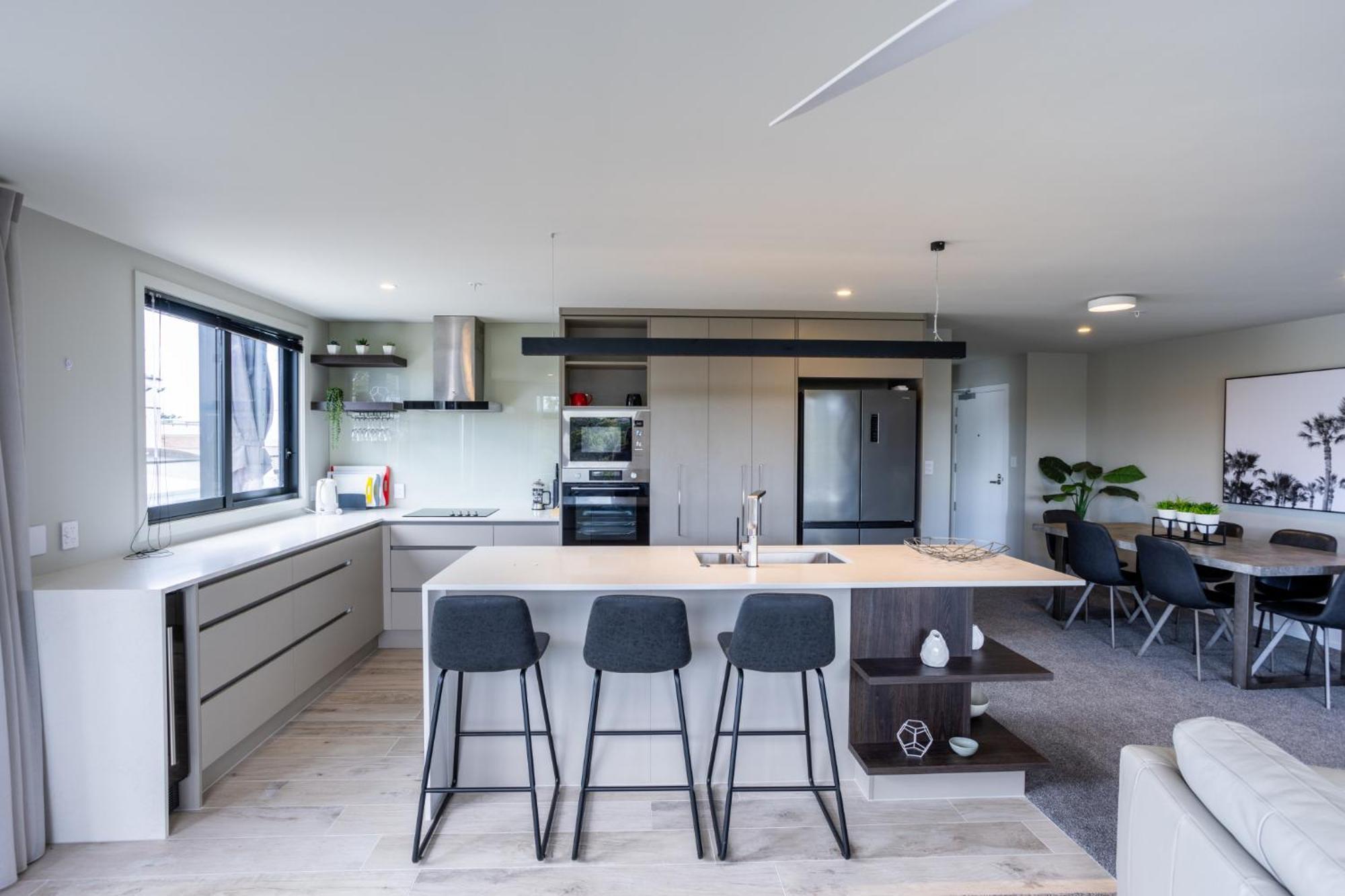 מאונט מאונגאנוי Belle Mer Beachfront Apartments - Self Serviced מראה חיצוני תמונה