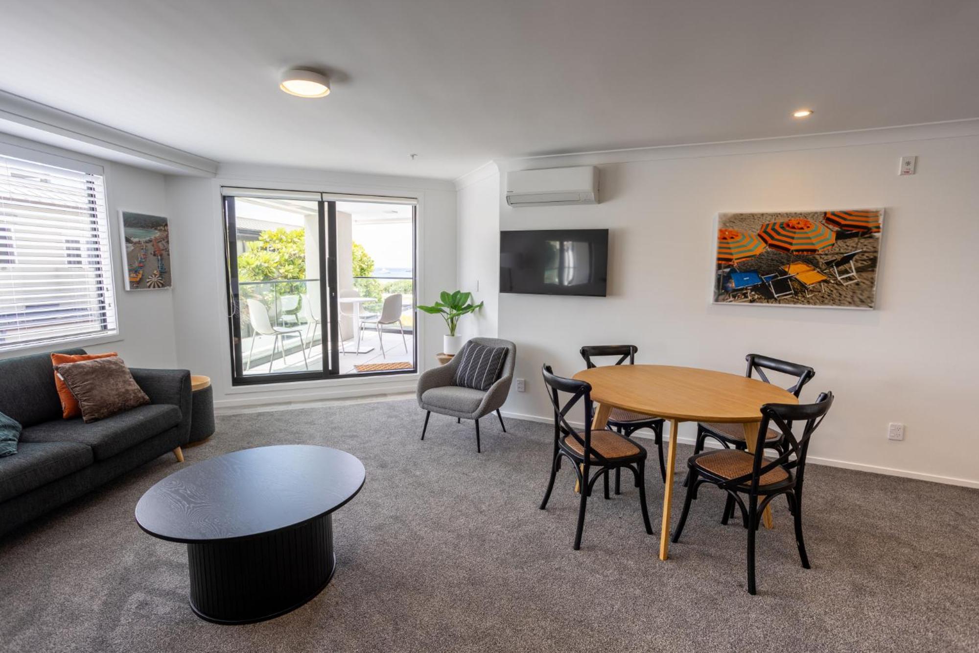 מאונט מאונגאנוי Belle Mer Beachfront Apartments - Self Serviced מראה חיצוני תמונה