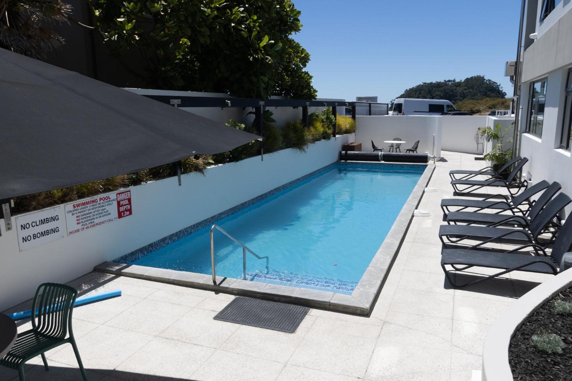 מאונט מאונגאנוי Belle Mer Beachfront Apartments - Self Serviced מראה חיצוני תמונה